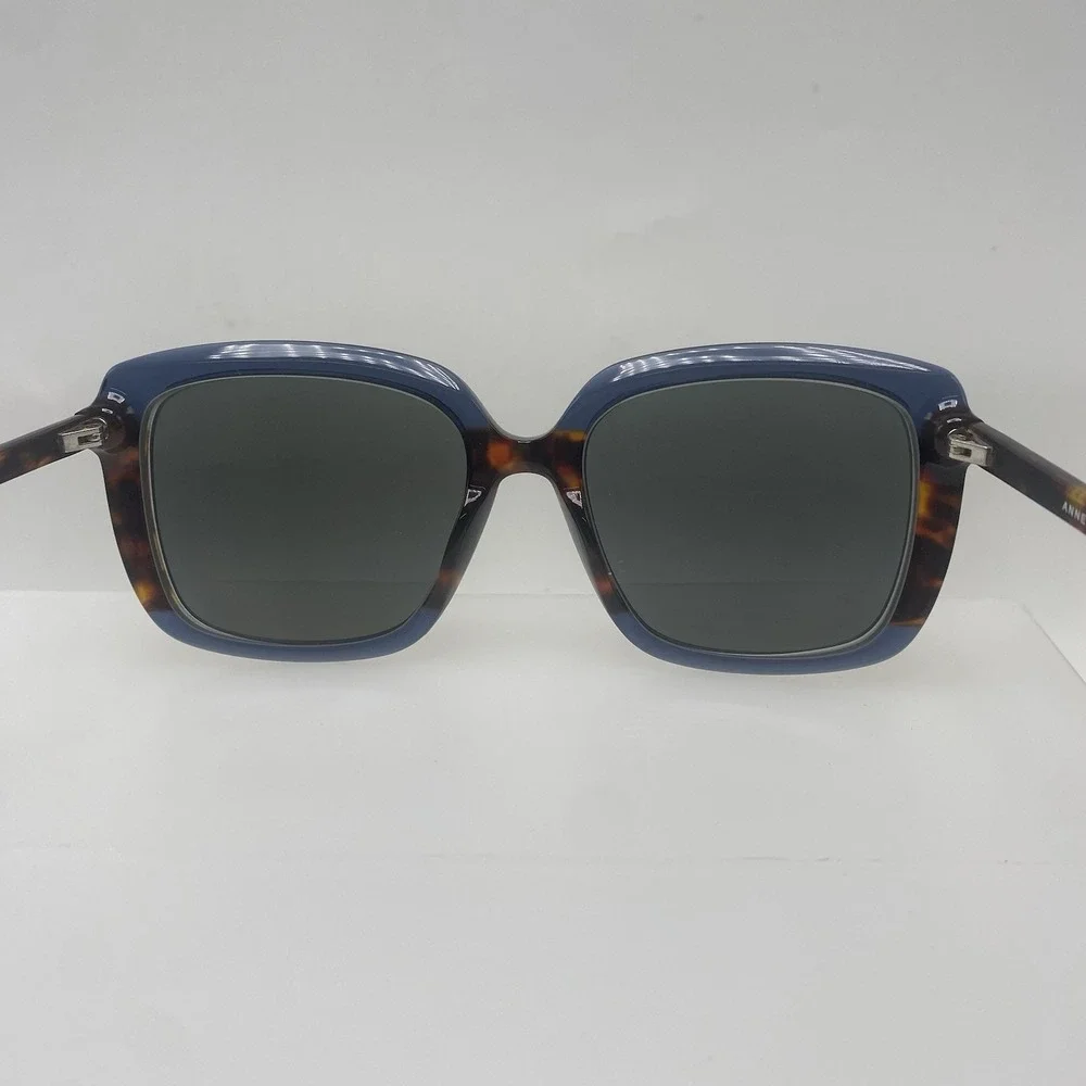 Anne Klein Sunglasses Women FRAME ONLY AK7066 55-18-135 Blue Tortoise 524